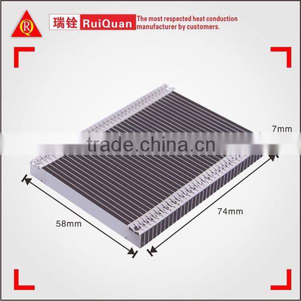 Specialized in extruded high performance bonded fin heatsink