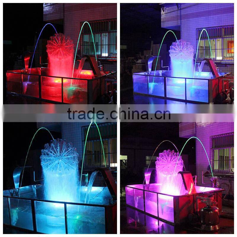 Round Shape Water Screen Projection With Laser Show System For Large Lake