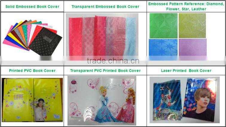 A4 Transparent PVC Book Cover
