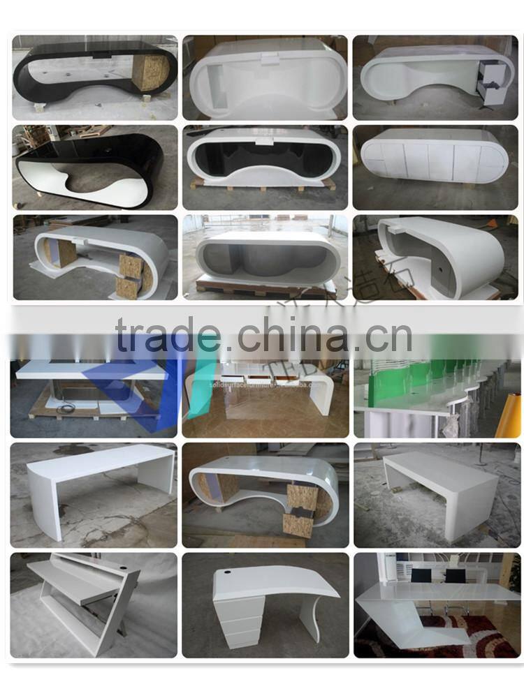 Tell World corian solid surface conference table photos