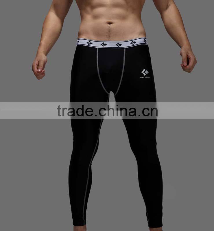 Hot Sale Mens Fitness Leggings Running and Sports Thermal Fitness Leggings Men Sport Basketball Soccer Long Pants Trousers