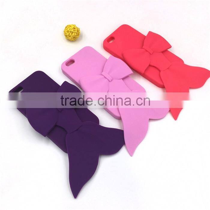 The little mermaid tail Newest cute style universal silicone phone case for iphone, Beauty custom universal silicone phone case