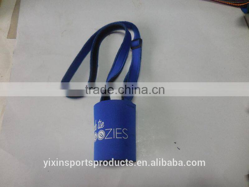 neoprene bottle cooler insulate water bottle cooler bag with handle strip,beer can cooler holder