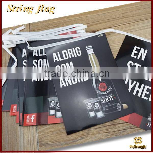 New style high quality indoor hanging flags