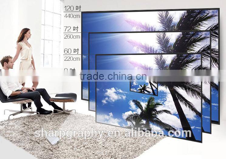 Wholesale 2016 New Mini High Resolution 3D DLP Powerful Short Throw Projector P6 Tractable Ceiling Lift Projectors Mount