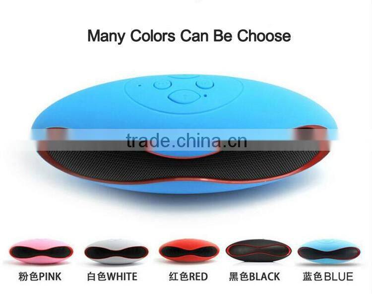 Zyiming speaker factory 2016 hot sell rugby football wireless portable mini waterproof bluetooth speaker