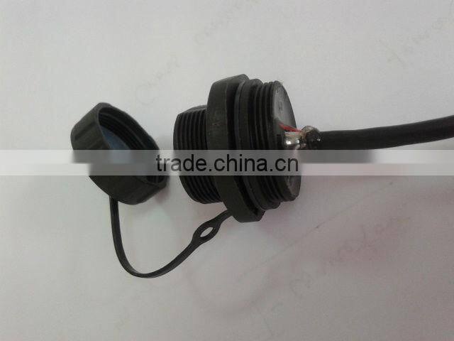 chogori USB connector, fiedld isntallable lock bayonet 180degree Circular USB waterproof connector