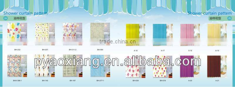 plastic bathroom curtain designs