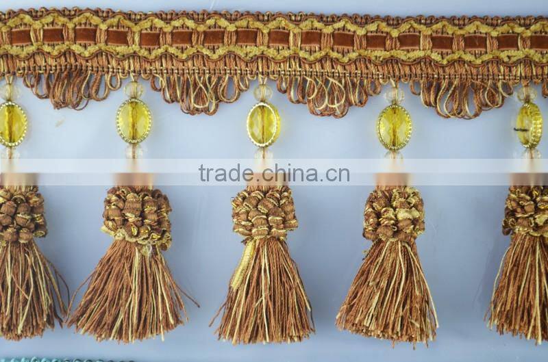 colorful curtain tassel fringe wholesale