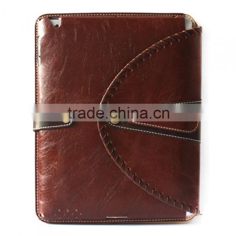 Newest PU leather case for ipad air 2/3, 9.7 inch tablets pc