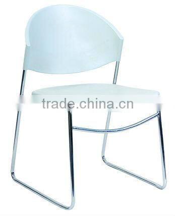 bw 2015 cheap price pp plastic red armless stackable visitor chair