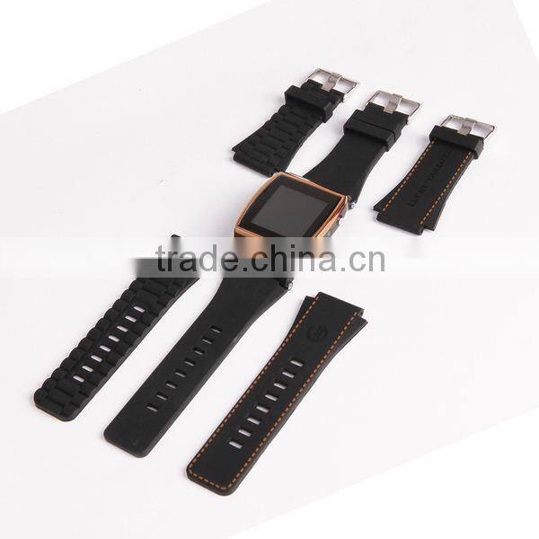 custom rubber strap for watch,24mm silicone watch strap