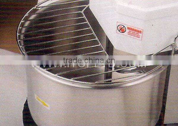 Rising head double speed dough mixer