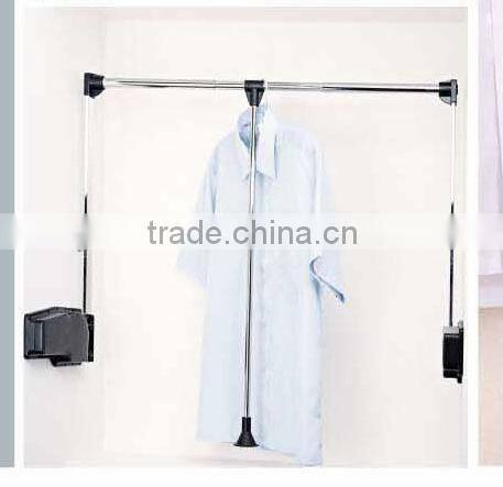 Pull down clothes rack
