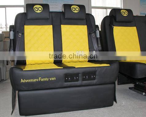 2 seater with recliner electric sofa bed for VAN,MPV modification