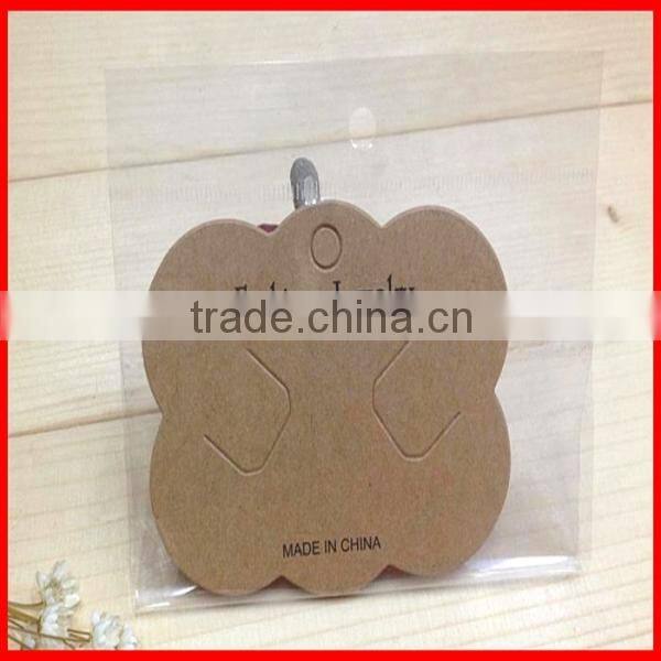 Fancy Customized Printed Paper Cards Of Jewelry Accessory