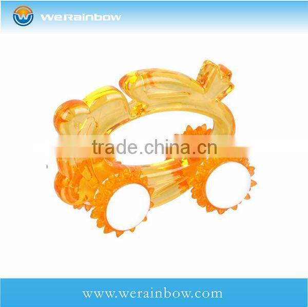 wholesale mini plastic frog shaped massager