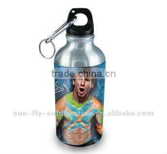 Sublimation Aluminum kids bicycle water bottle 400ml