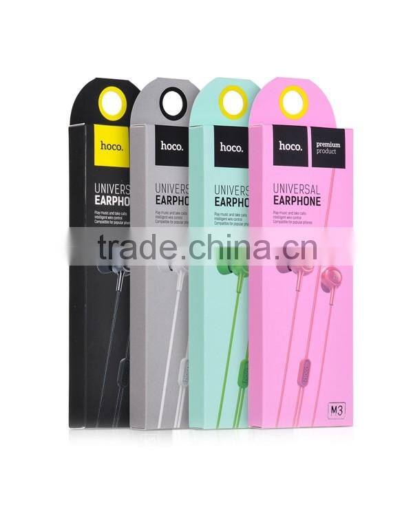 HOCO M3 Wire Universal Earphone For iPhone and Android Phone