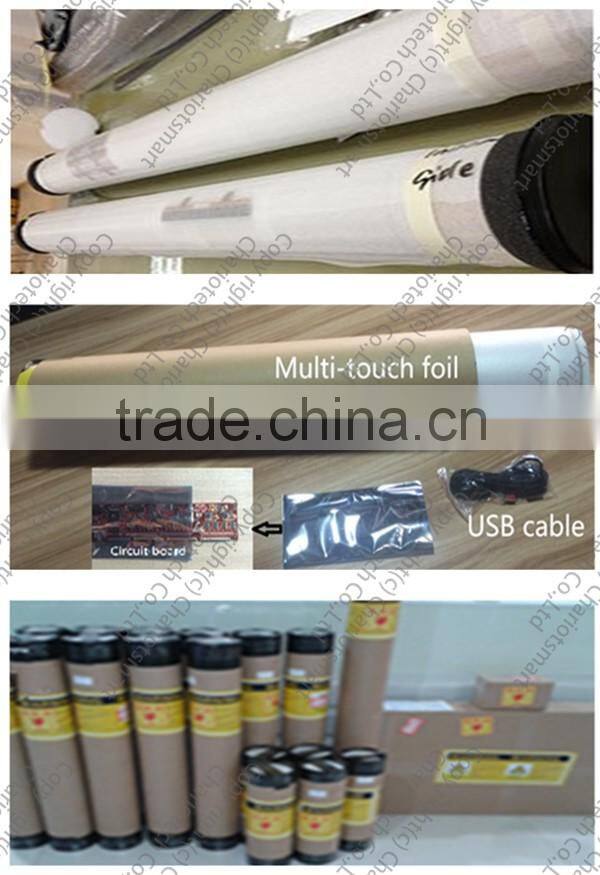 2016 New! USB Capacitive Multi Touch Foil, Interactive Touch Foil for Glass Screen