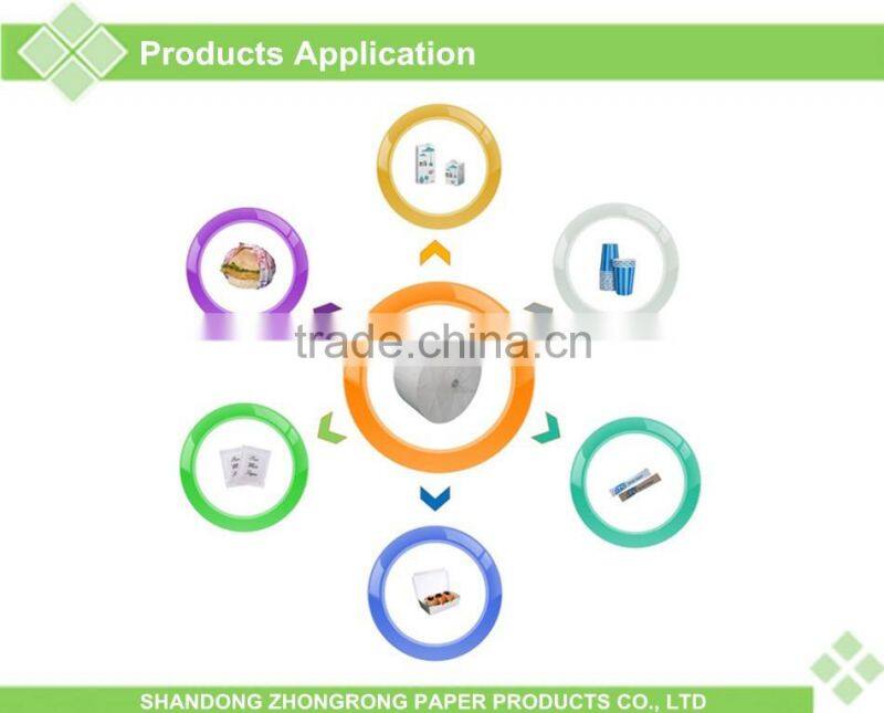 PE coated paper for medical packaging use