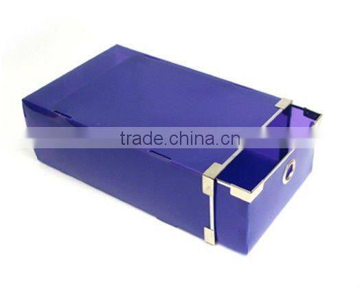 transparent plastic shoe drawer box