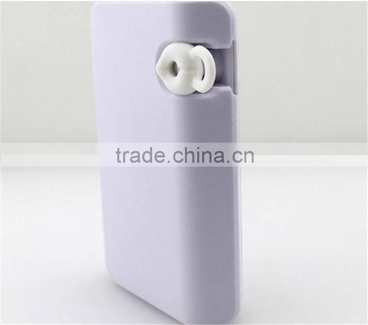 2016 Hot sale 7800mah portable power bank with bluetooth earphone