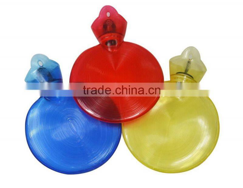 1000ml round shape pvc hot water bottle