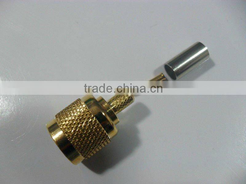 brass TNC connector female to N male adaptor