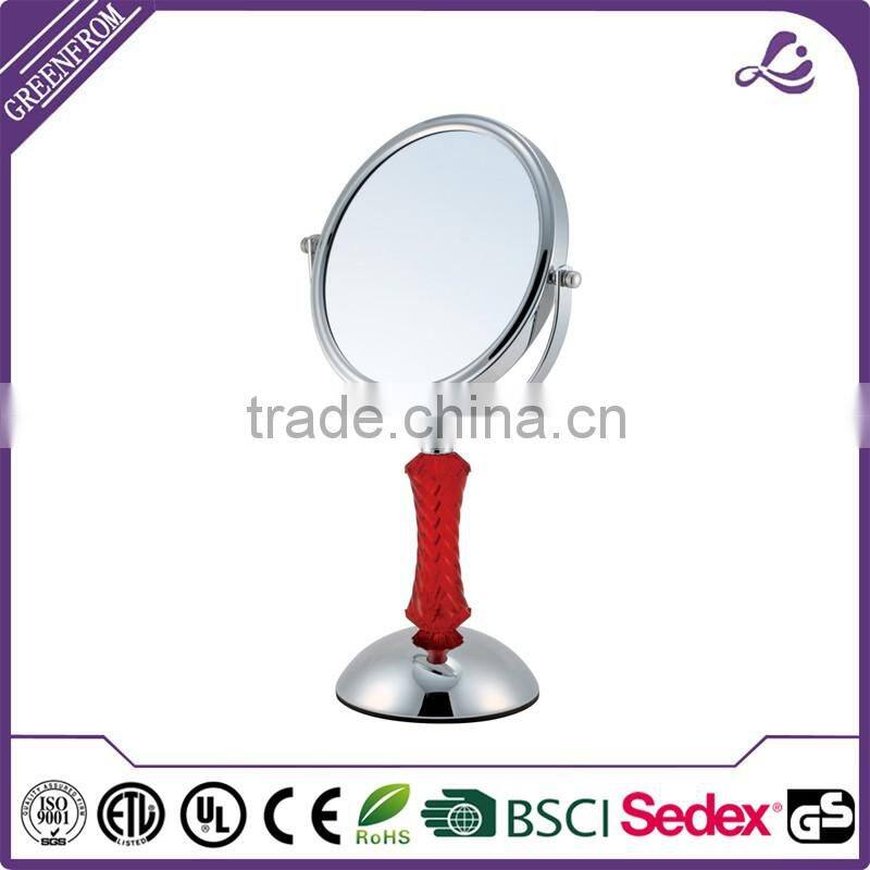 Desktop 10x magnifying table mirror