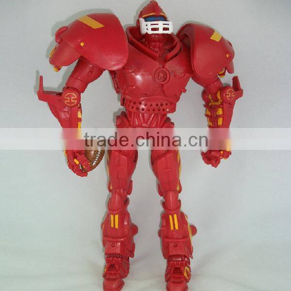 Robot action rugby game diy articulated figures toys
