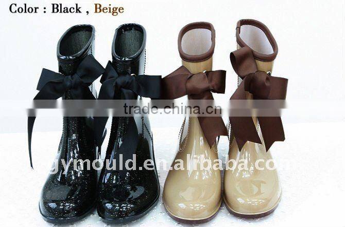 Women Plastic Garden Fashion Rain shoes