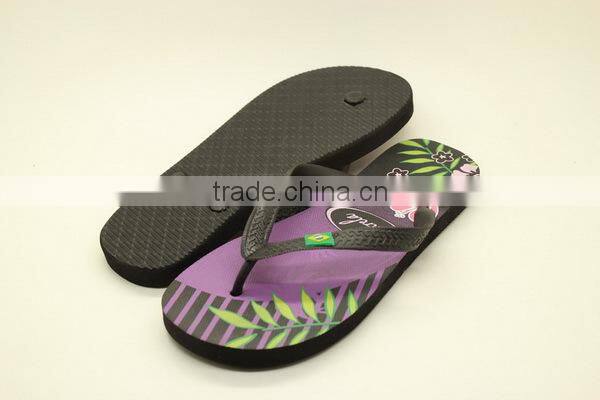 Printed cheap custom wholesale flip flop slippers