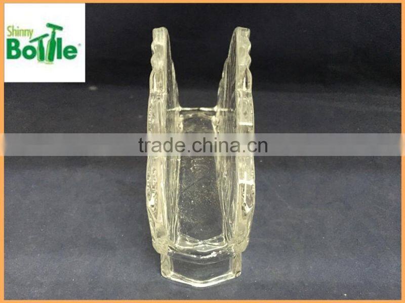 hotel decoration machine pressed glass paper towel holder