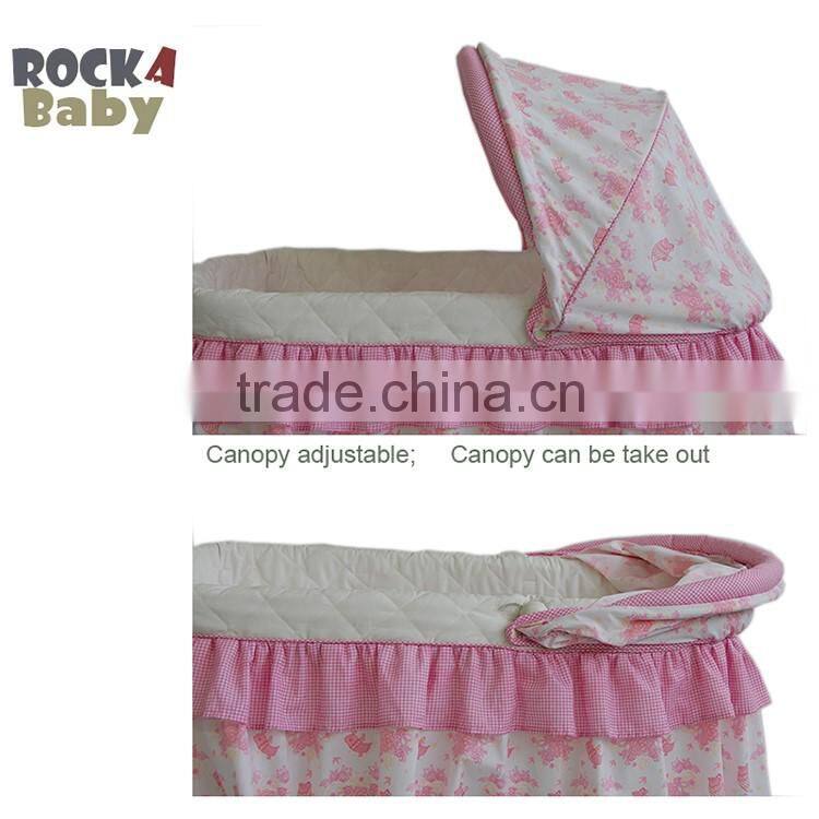 High quality fatory price Deluxe Baby Bassinet bed