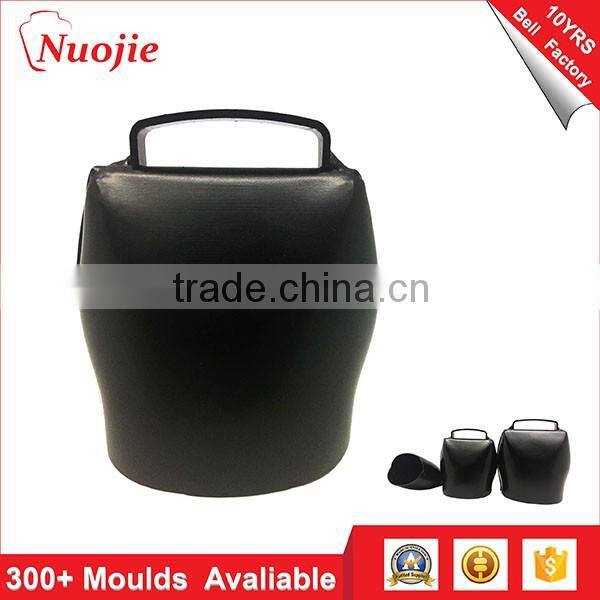 Wholesale 2.6" plated or painted color cow bell with cow print for cow and sheep