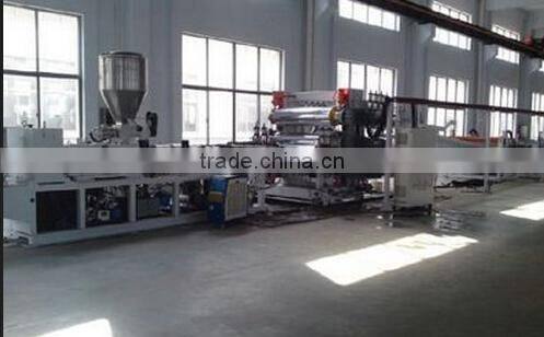 Qingdao hi tech products PE Sheet production/making machine/extruder