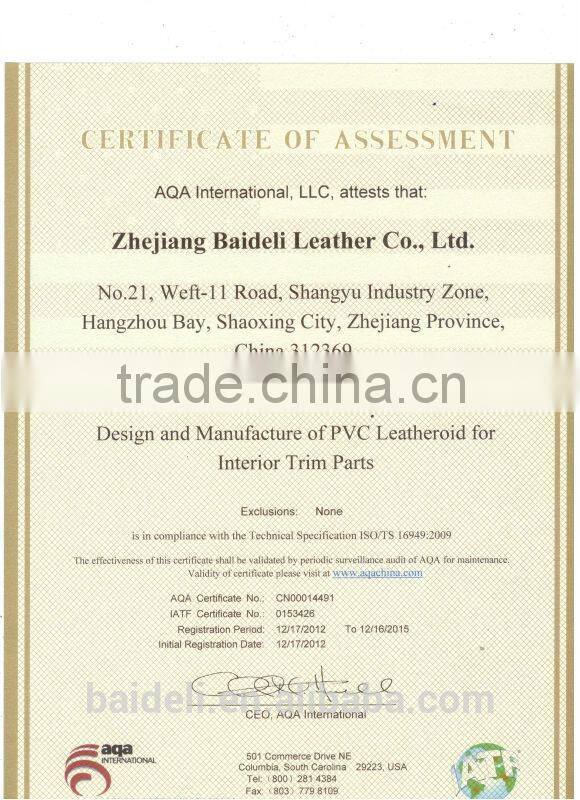 hot sell pu synthetic leather for bags