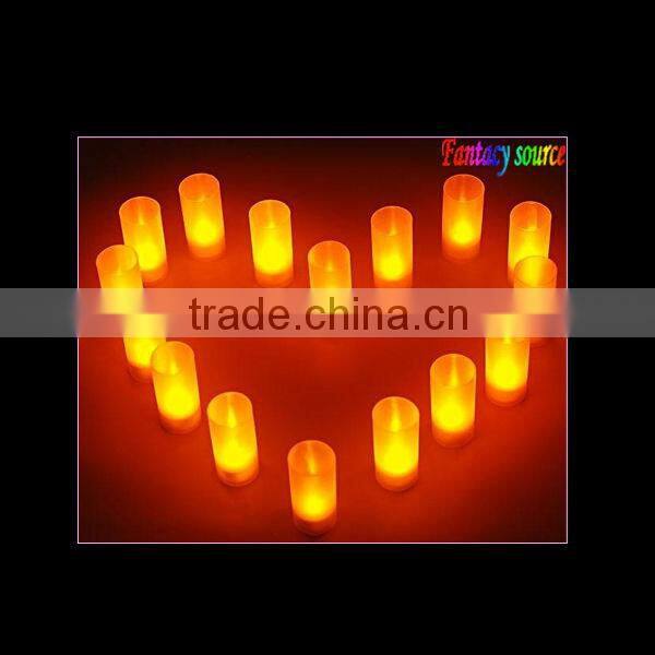 sound actived led candle with cup