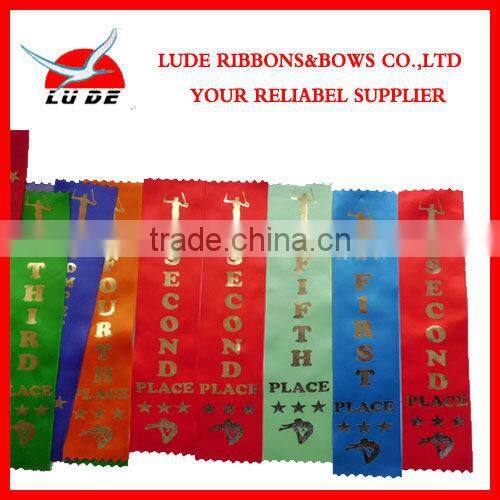 100% polyester satin ribbon