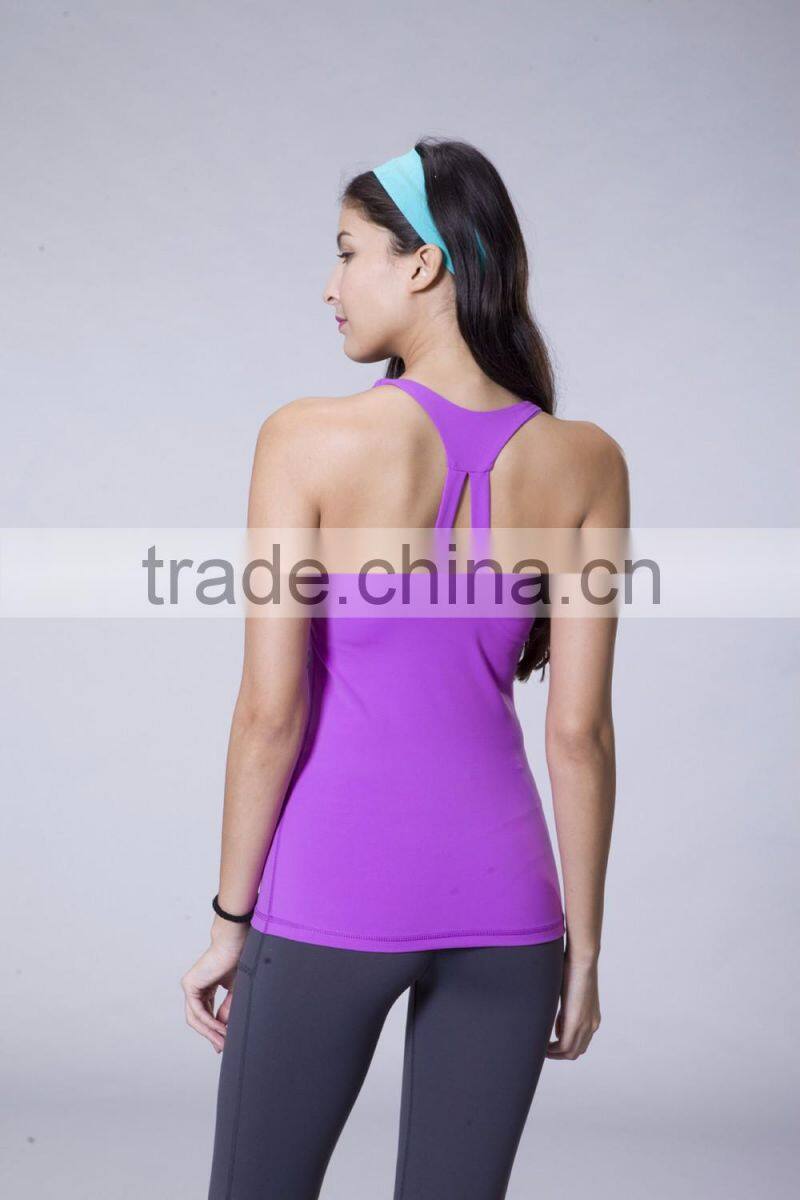 Private Label Custom Design Sexy Ladies Workout Tops Active Tank Tops