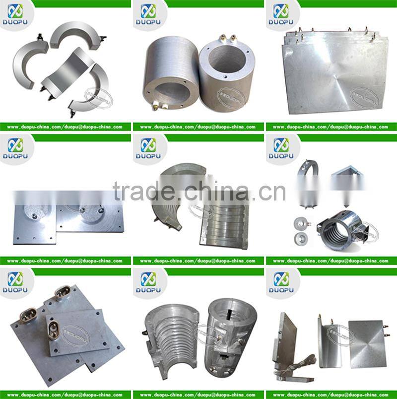 Aluminium die casting heater parts air cooled cast-in heater