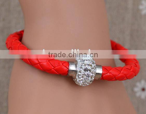 fashion Woven diamond bracelet