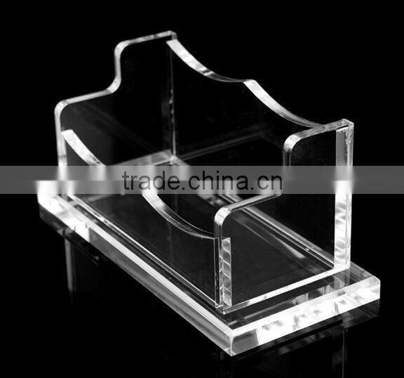 clear acrylic business name card display box