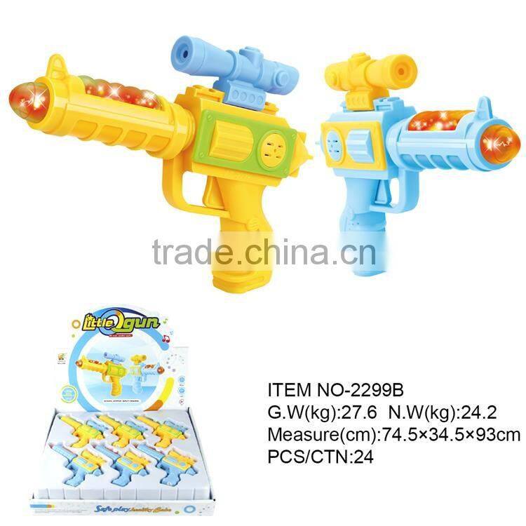 Chuangfa Toys NO-9955 NO-2299 super laser gun mini gun with light & sound