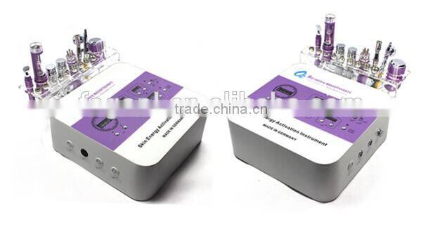 new products 2015 7 in 1 microdermabrasion galvanic Skin Care beauty facial Machine made in china