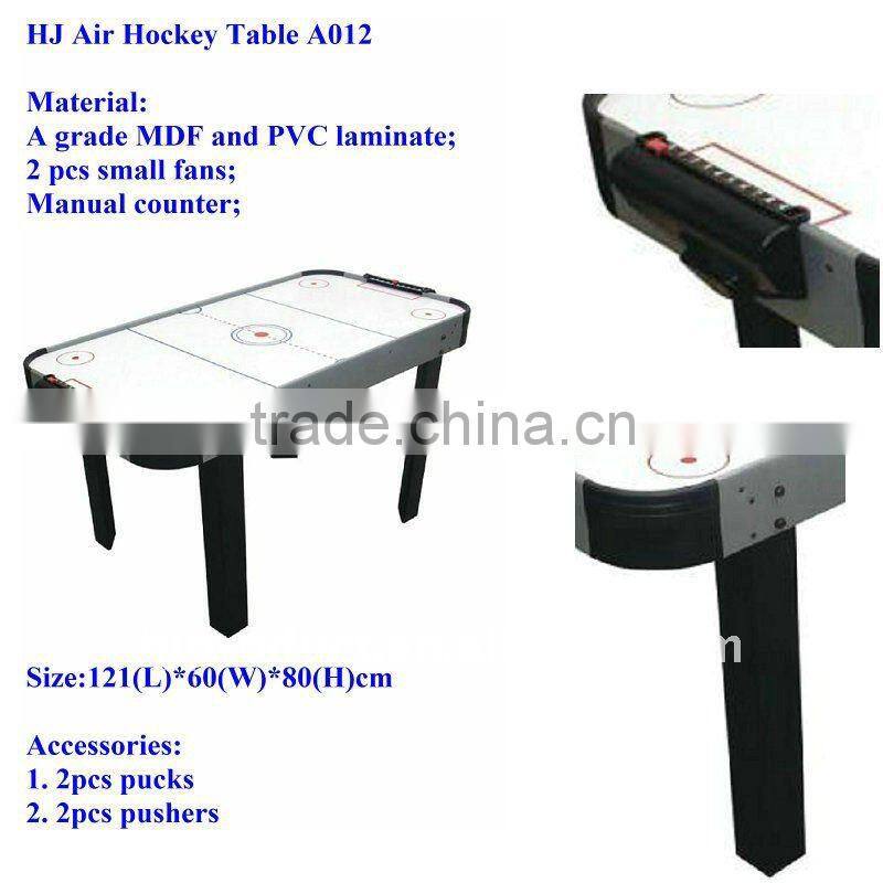 New product electric ice hockey table cheap air powered hockey table full size