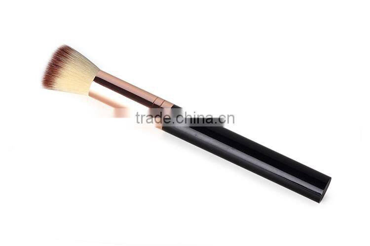 MY GIRL Anti-Static Dust toq quality synthetic custom logo oem rose gold makeup brushes