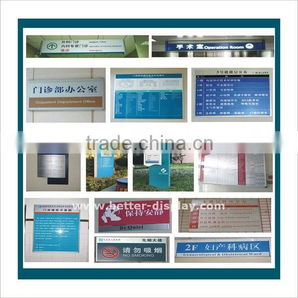 custom unique professional acrylic desk name plates