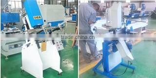 Variable angle profile window welding UPVC machine